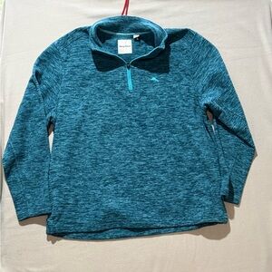 Tommy Bahama Men's Cloud Peak
Fleece Sweatshirt At Sea Blue
Quarter 1/4 Zip XL